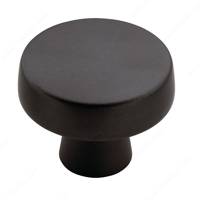 Eclectic Zinc Oversized Knob - 55272, Finish Black Bronze