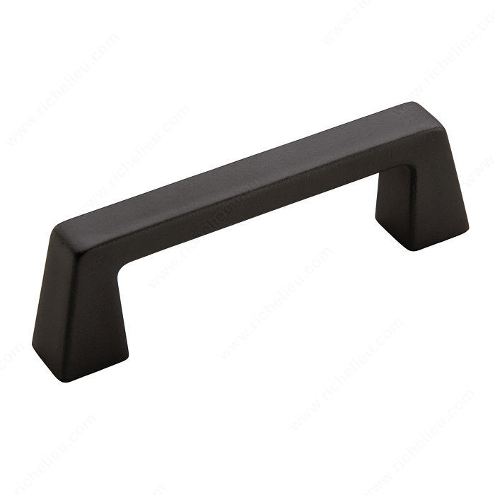 Eclectic Zinc Pull - 55278, Center to Center 3 in, Finish Black Bronze