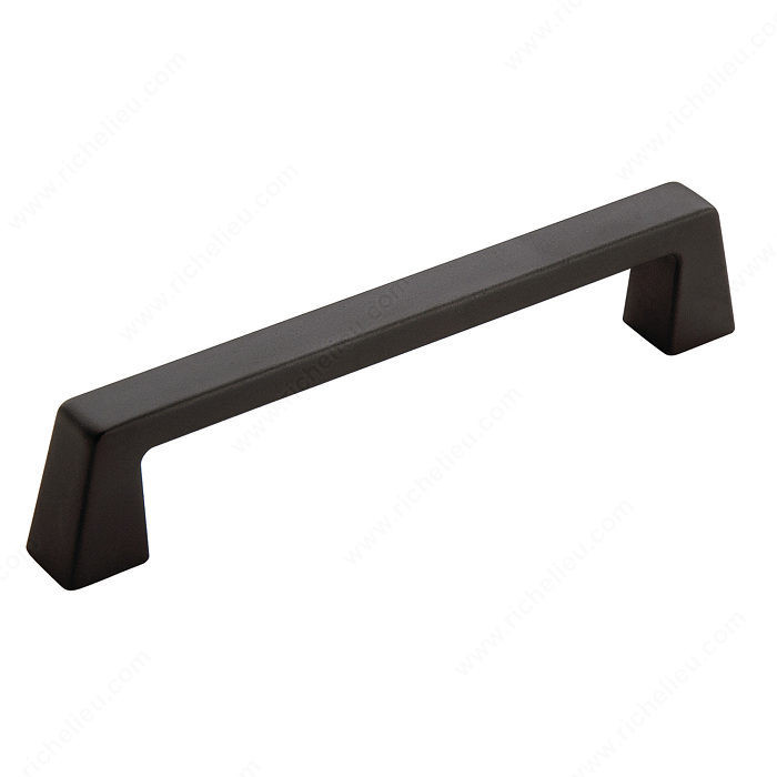 Eclectic Zinc Pull - 55278, Center to Center 128 mm, Finish Black Bronze