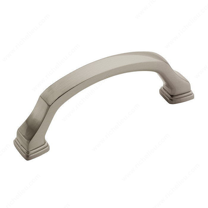 Traditional Zinc Pull - 55343, Finish Satin Nickel