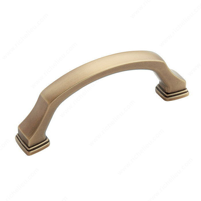 Traditional Zinc Pull - 55343, Finish Gilded Bronze