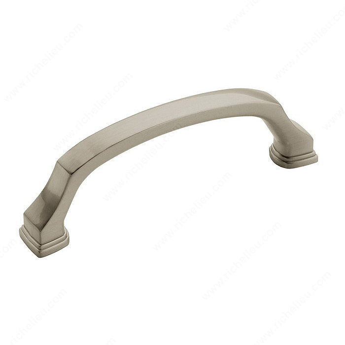 Traditional Zinc Pull - 55344, Finish Satin Nickel