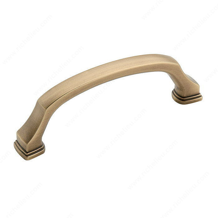 Traditional Zinc Pull - 55344, Finish Gilded Bronze
