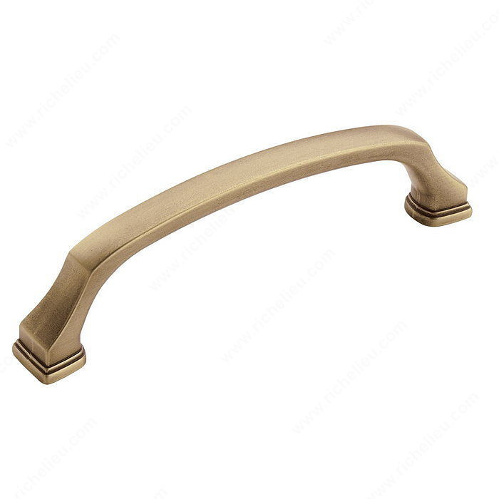 Traditional Zinc Pull - 55346, Finish Gilded Bronze