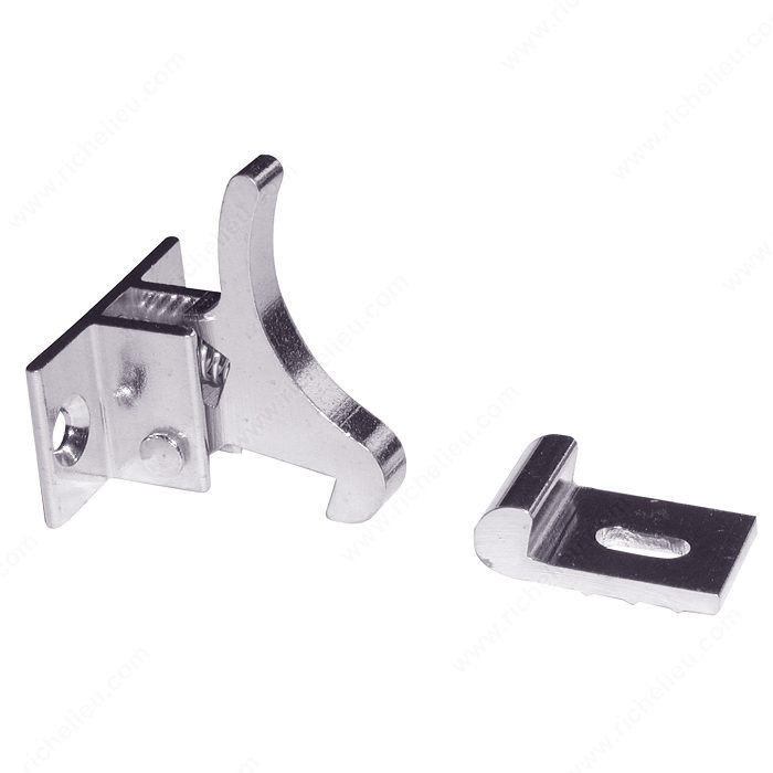 Heavy-Duty Elbow Latch, Screw/Nail Not Included, Finish Polished Nickel PRO-PACK 2