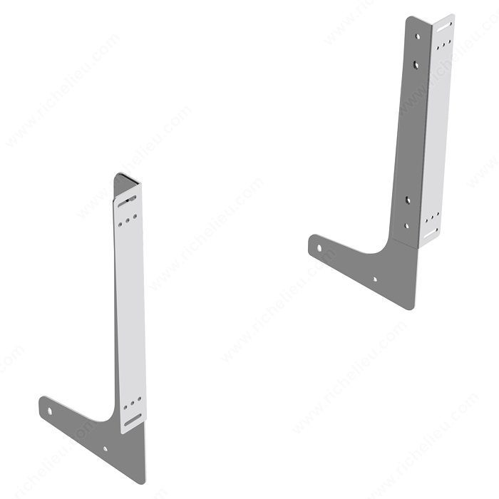 Front Door Mounting Bracket, Grey,