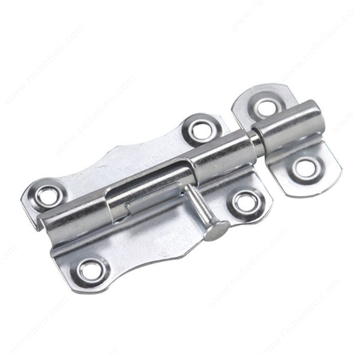 Regular-Duty Barrel Bolts, Length 4 in PRO-PACK 2