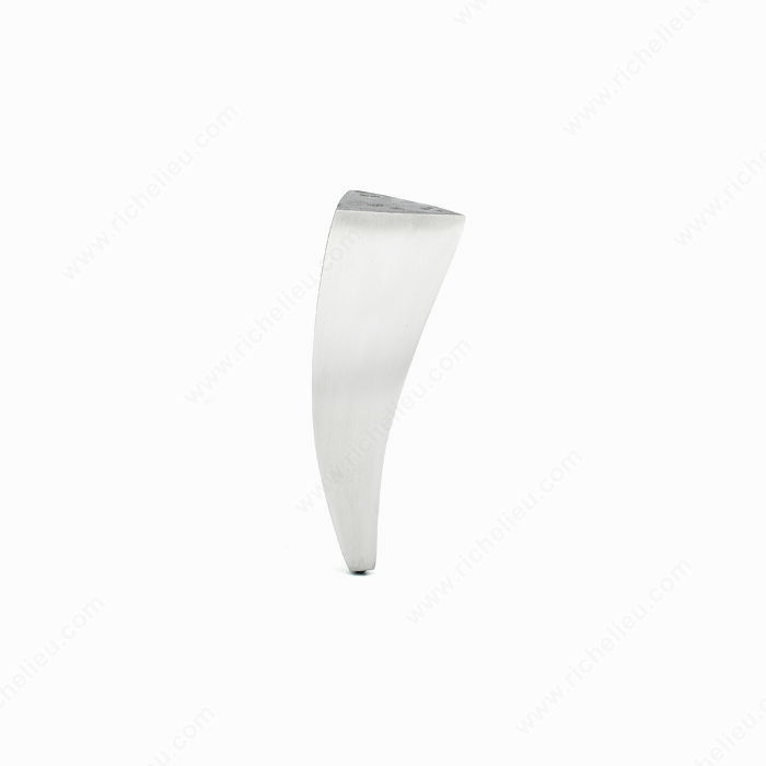 203 mm (8'') - Aluminum Furniture Leg - 56001, Screw- in leg, Finish Brushed Aluminum