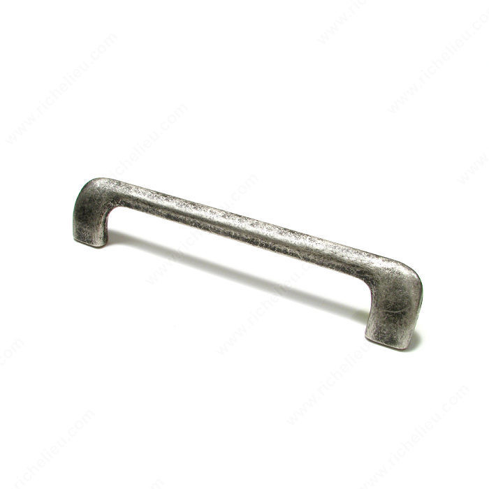 Transitional Brass Pull - 5701, Finish Old Silver