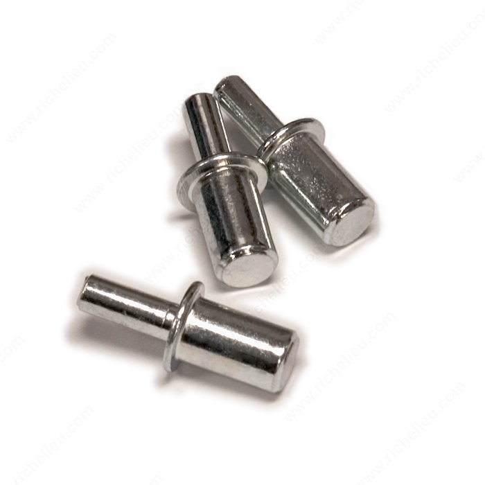 Metal Shelf Pin (Duplo) - 3 mm and 5mm, Drilling diameter of 3 mm AND 5 mm,