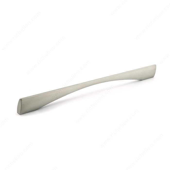 Contemporary Metal Pull - 5873, Center to Center 320 mm, Finish Brushed Nickel, Length - Overall Dimensions 350 mm