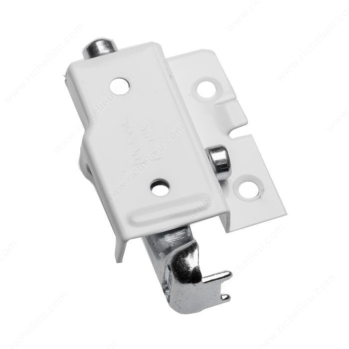 Metal Hanging Bracket, Position Left, Finish White PRO-PACK 5