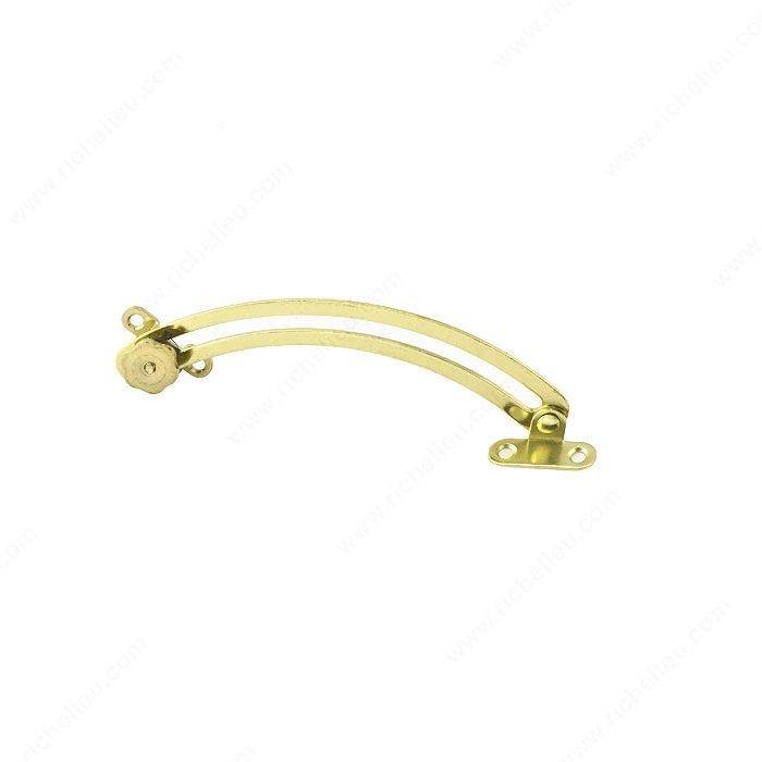 Lid Support, Finish Brass, Position Left PRO-PACK 2