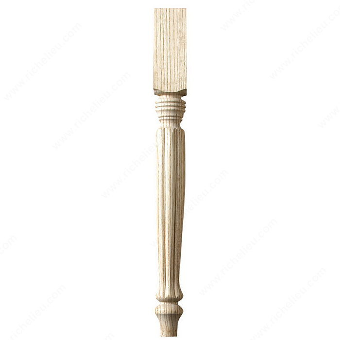 #6062 Furniture Leg, Height - Overall Dimensions 21 1/4 in