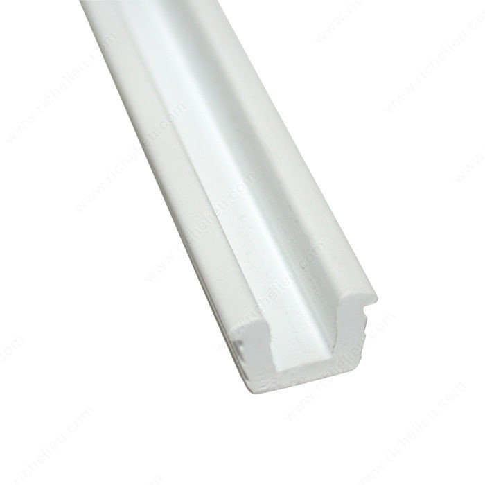 Bottom Rail for Recessed Installation, Rail Finish White 48" Long