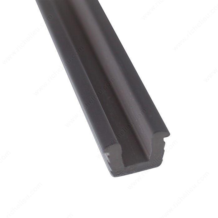 Bottom Rail for Recessed Installation, Rail Finish Black