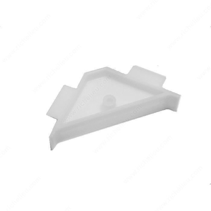 Plastic 90G Corner Bracket, Width - Overall Dimensions 80 mm PRO-PACK 50