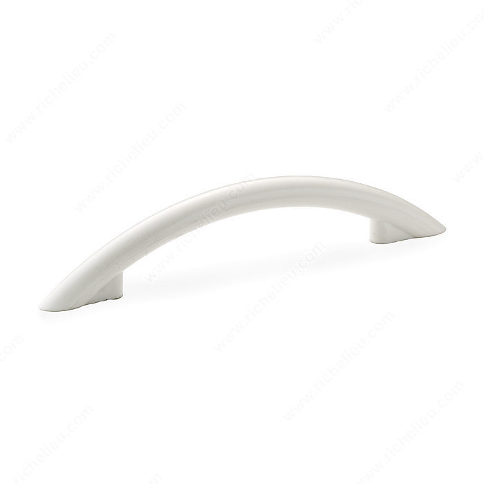 Functional Plastic Pull - 6120, Finish White, Screw/Nail #6 (Not Included) PRO-PACK 10