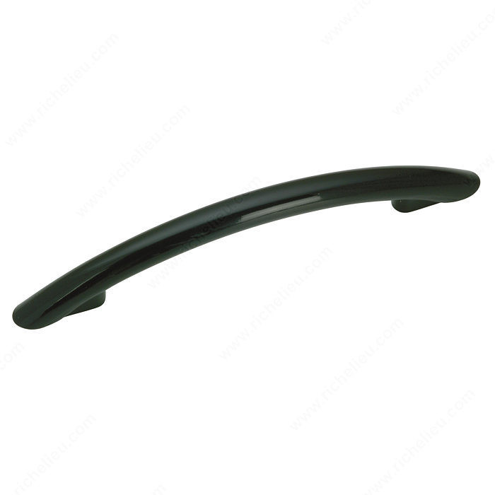 Functional Plastic Pull - 6120, Finish Black, Screw/Nail #6 (Not Included) PRO-PACK 10