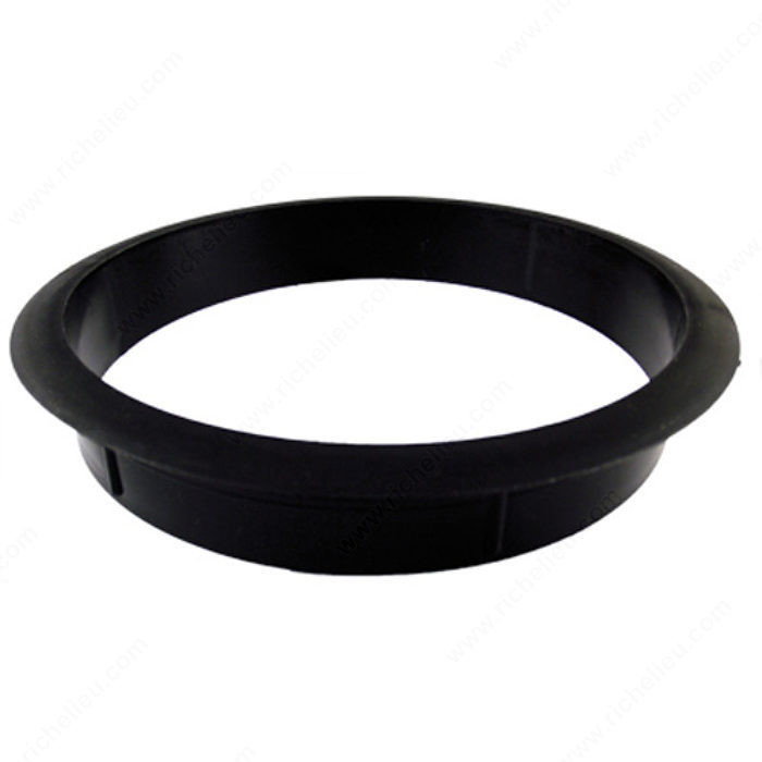 Plastic Trash Grommets, Bore Hole - Diameter 4 1/8 in, Finish Black PRO-PACK 3