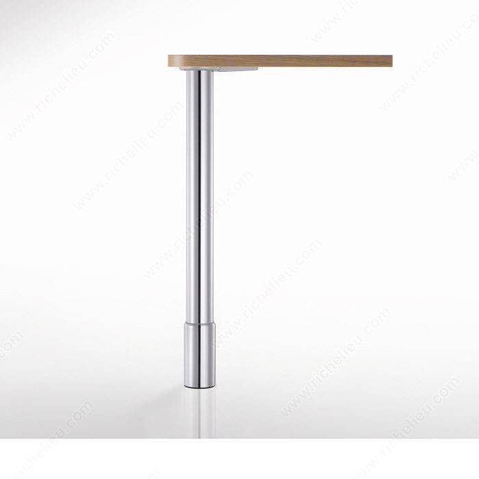 655 mm (25-3/4'') - Adjustable Table Leg - 6137, 100 mm (3- 7/8'') adjustment,