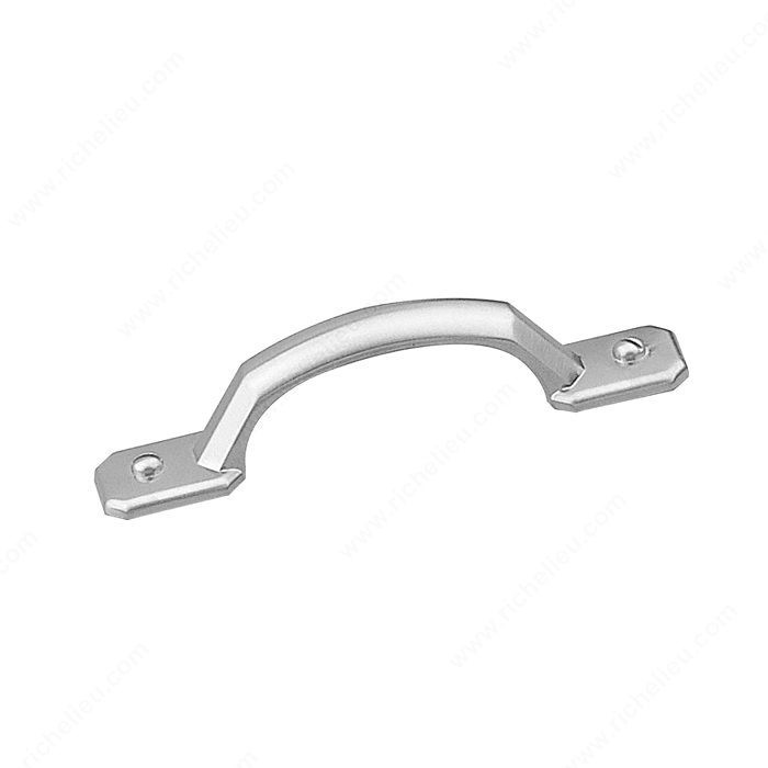 Traditional Metal Pull - 6165, Finish Brushed Nickel