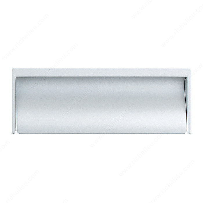Contemporary Recessed Metal Pull - 6168,