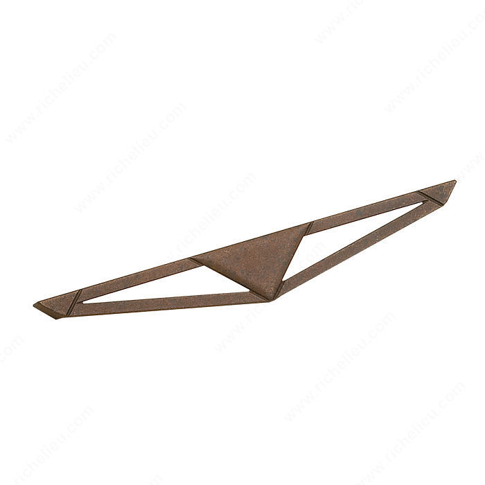 Traditional Metal Pull - 616, Finish Spotted Bronze