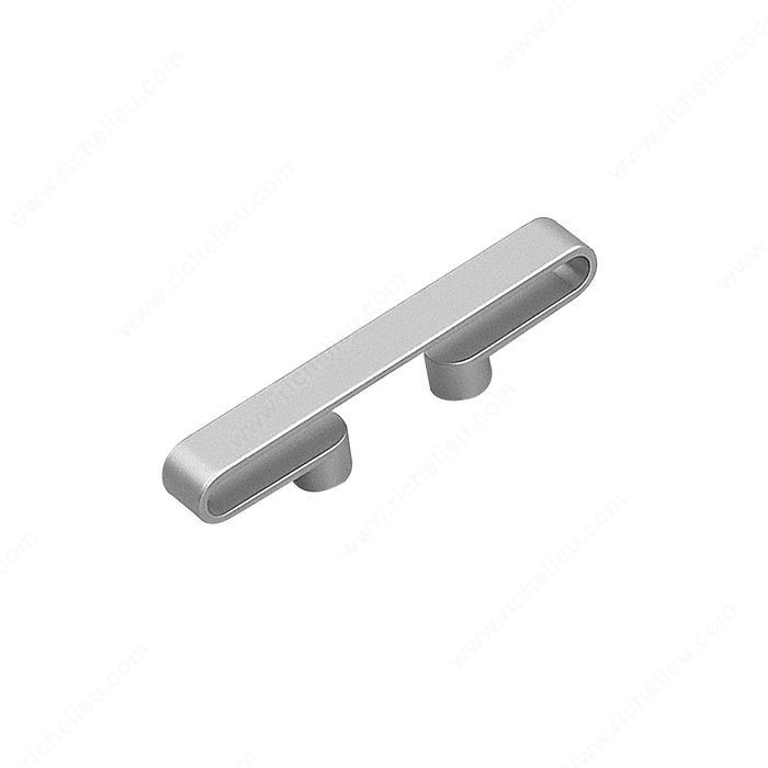 Contemporary Metal Pull - 6169, Center to Center 32 mm, Length - Overall Dimensions 92 mm