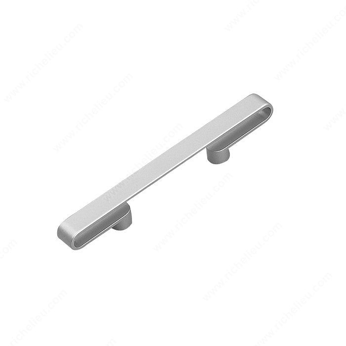 Contemporary Metal Pull - 6169, Center to Center 64 mm, Length - Overall Dimensions 133 mm