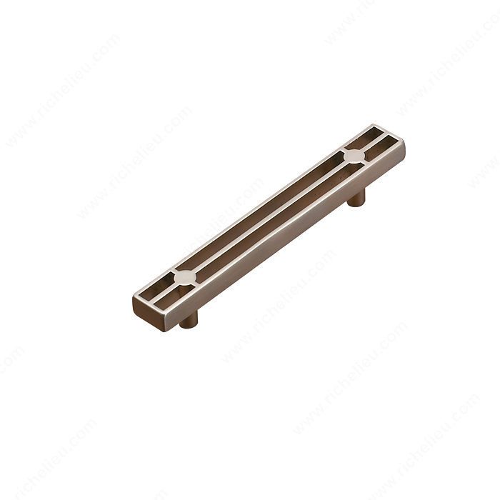 Contemporary Metal Pull - 6169, Finish Brushed Nickel
