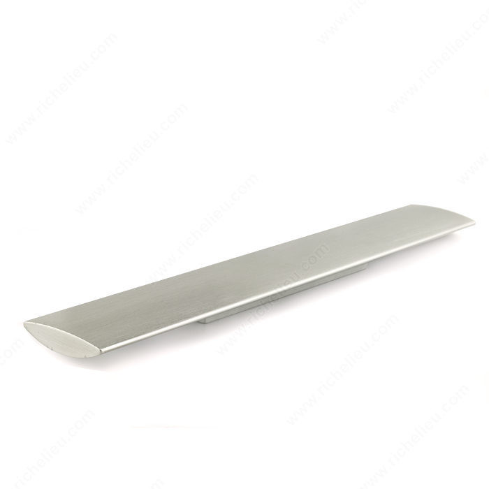 Contemporary Metal Pull - 6185, Finish Brushed Nickel, Length - Overall Dimensions 320 mm