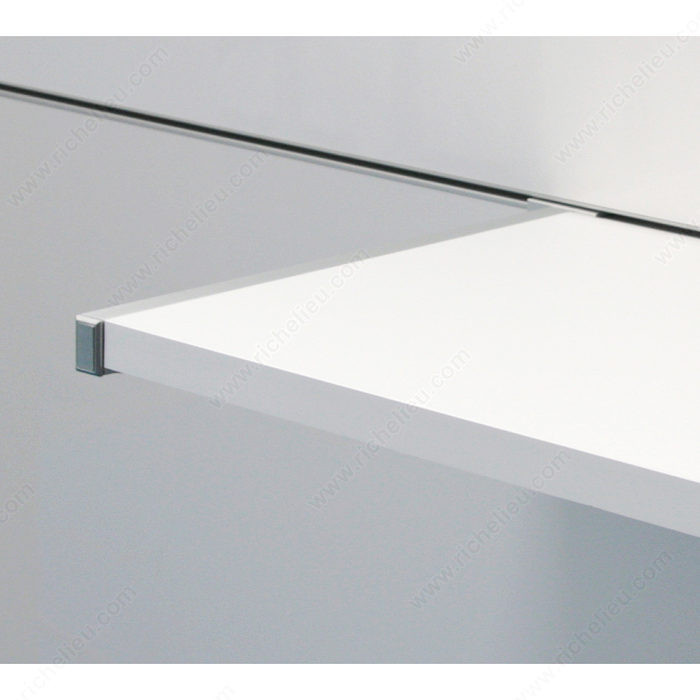 Undermount Horizontal Shelf Support, Position Left Side, Specialty Without hangrail