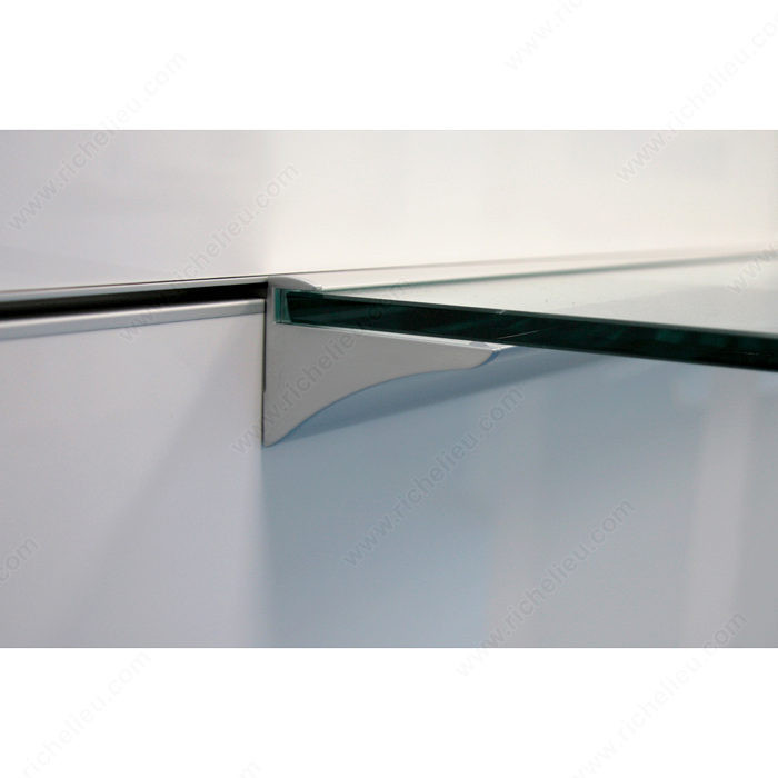 End Cap for Glass Shelf Support, For the 8 mm thick glass shelf support (62HV8G30010), Position Left Side