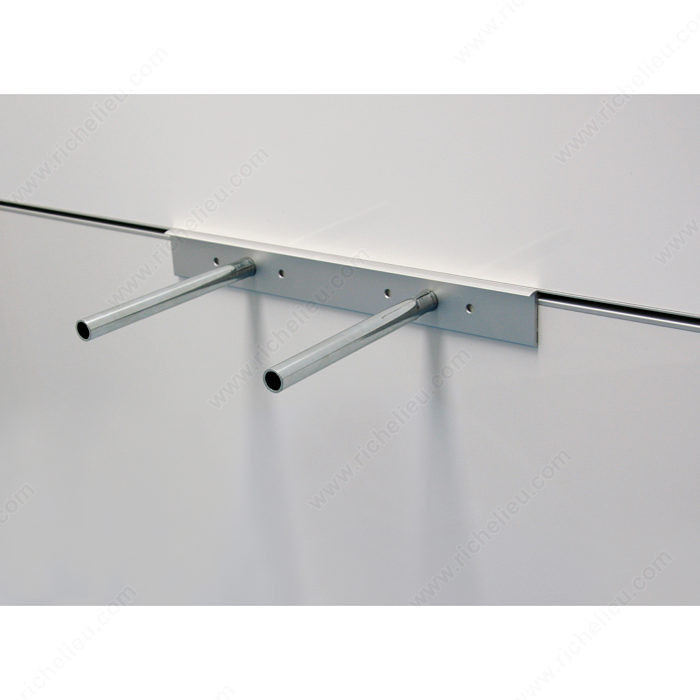 Horizontal Pre-Drilled Support with Concealed Stems, Length 300 mm