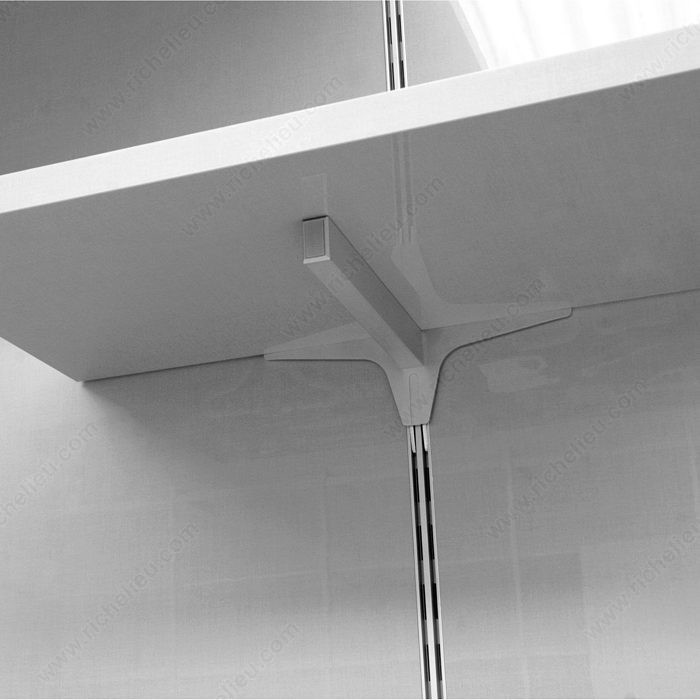 Vertical Double-Insert Mono Support, Length 260 mm, Load Capacity 50 kg