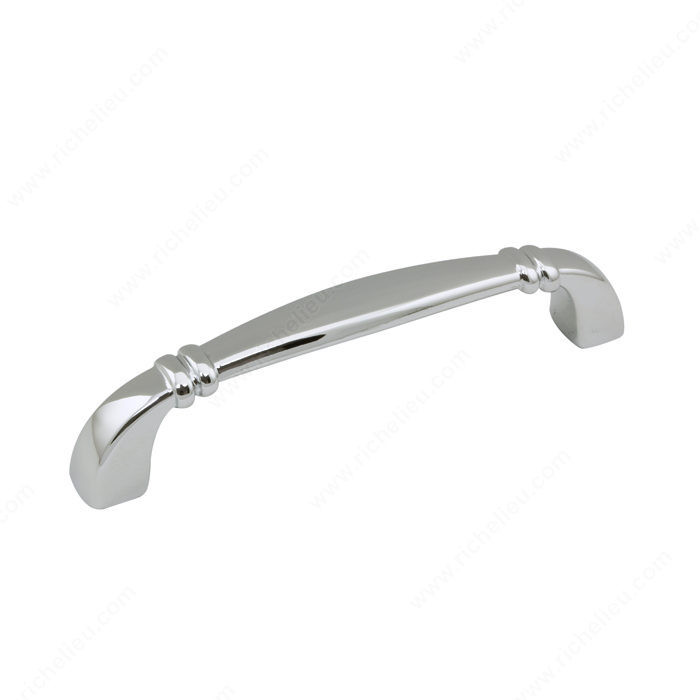 Transitional Metal Pull - 6301, Center to Center 96 mm, Finish Chrome