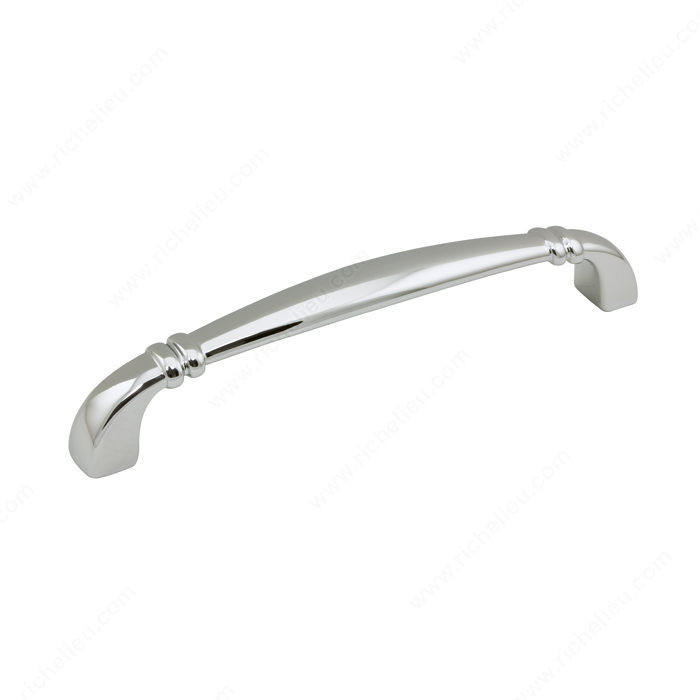Transitional Metal Pull - 6301, Center to Center 128 mm, Finish Chrome