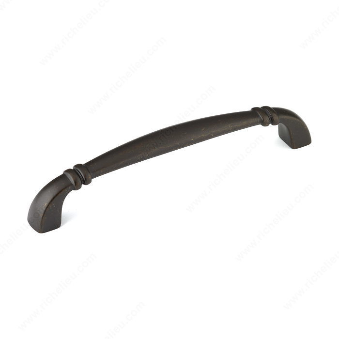 Transitional Metal Pull - 6301, Center to Center 128 mm, Finish Old America