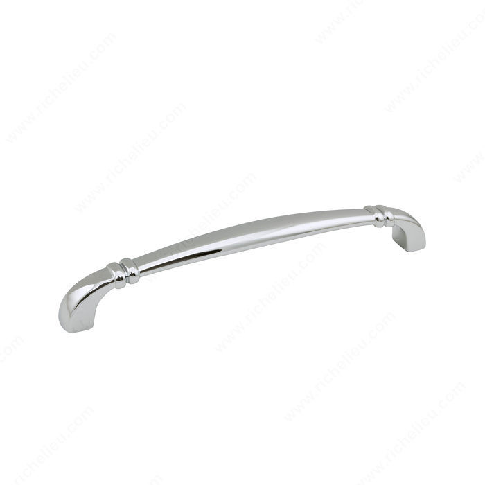 Transitional Metal Pull - 6301, Center to Center 160 mm, Finish Chrome