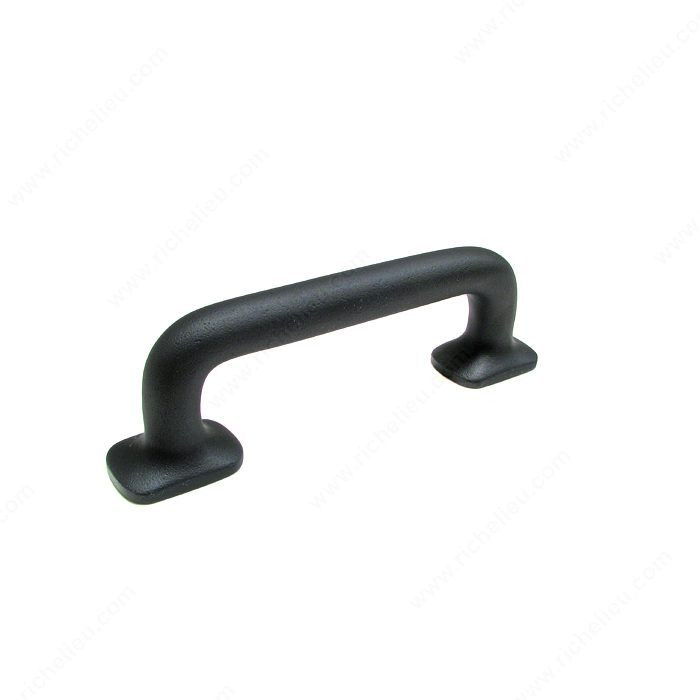 Traditional Bronze Pull - 6328, Center to Center 4 in, Finish Dark Bronze, Projection - Overall Dimensions 42 mm
