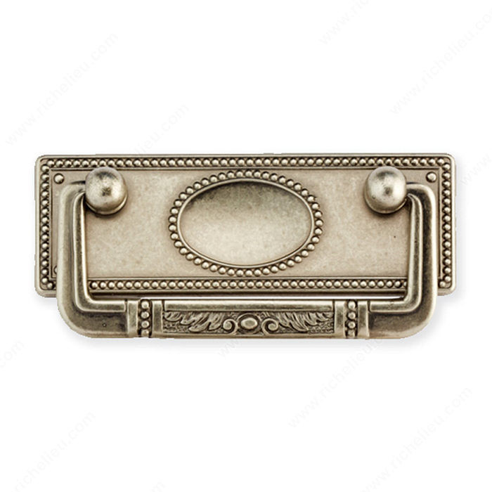 Traditional Metal Pull - 6332, Finish Faux Iron