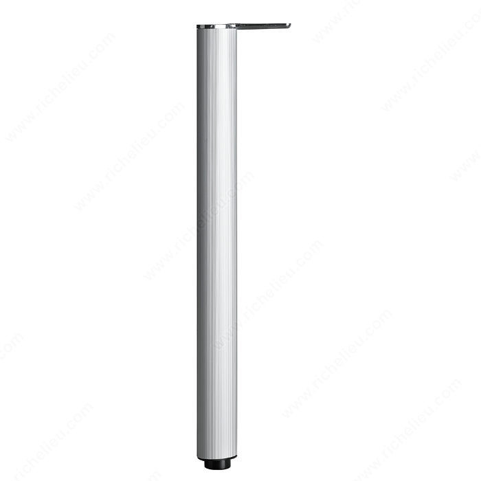 700 mm (27-1/2'') - Design Table Leg - 637, 10 mm (3/8'') adjustment,