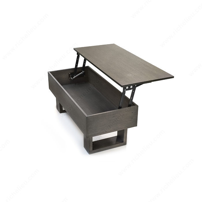 Table Lift Mechanism, Customize your table with a concealed mechanism, Opening Mechanism Piston