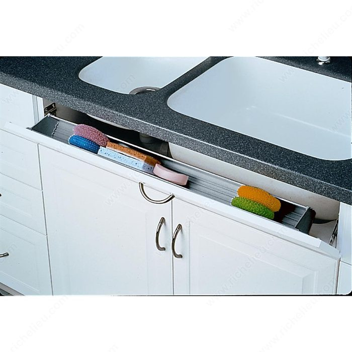 Extruded Trays in Bulk, Width 36 in, Depth 2 7/16 in, Height 3 15/16 in, Width 36 in