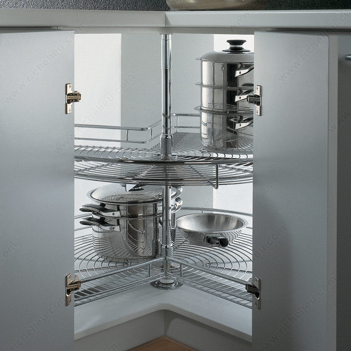 Set of Pivoting Trays, Tray Diameter 700 mm