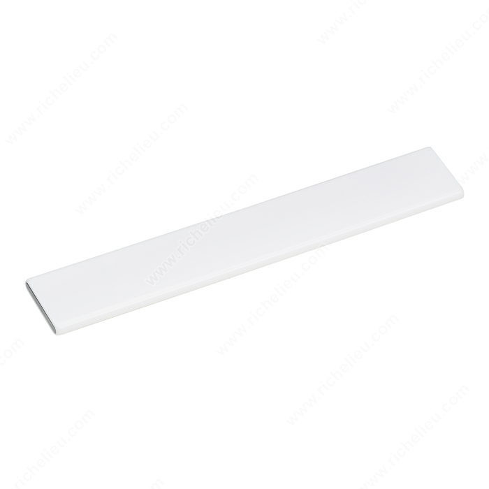 Contemporary Plastic Pull - 6891, Finish Chrome / White