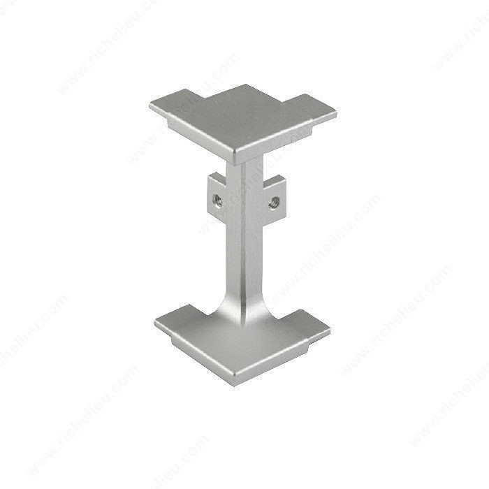 External Joint 90G in Aluminum - 1016E, Color/ Finish Satin Aluminum