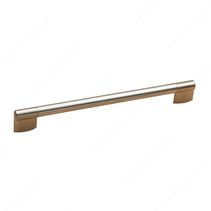 Contemporary Stainless Steel Pull - 7003, Center to Center 224 mm, Length - Overall Dimensions 256 mm