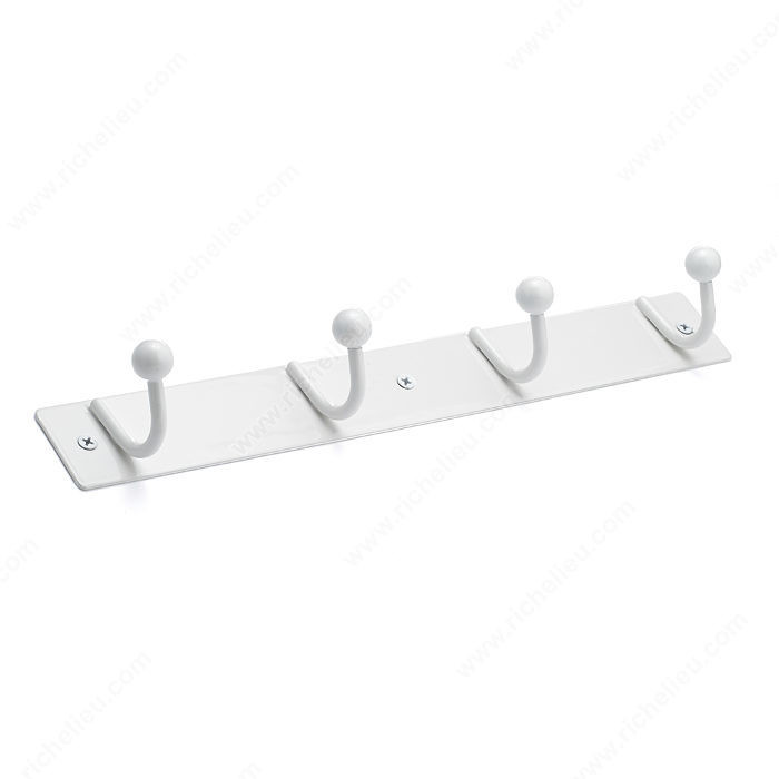 Utility Hook Rack - 164, Board Finish White, Finish White, Our Divisions Nystrom